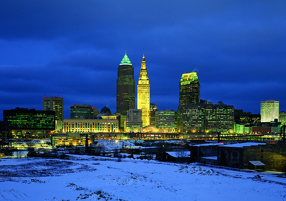 Cleveland-OH, Winter Nights